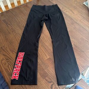 Adidas Wolfpack size small yoga pants